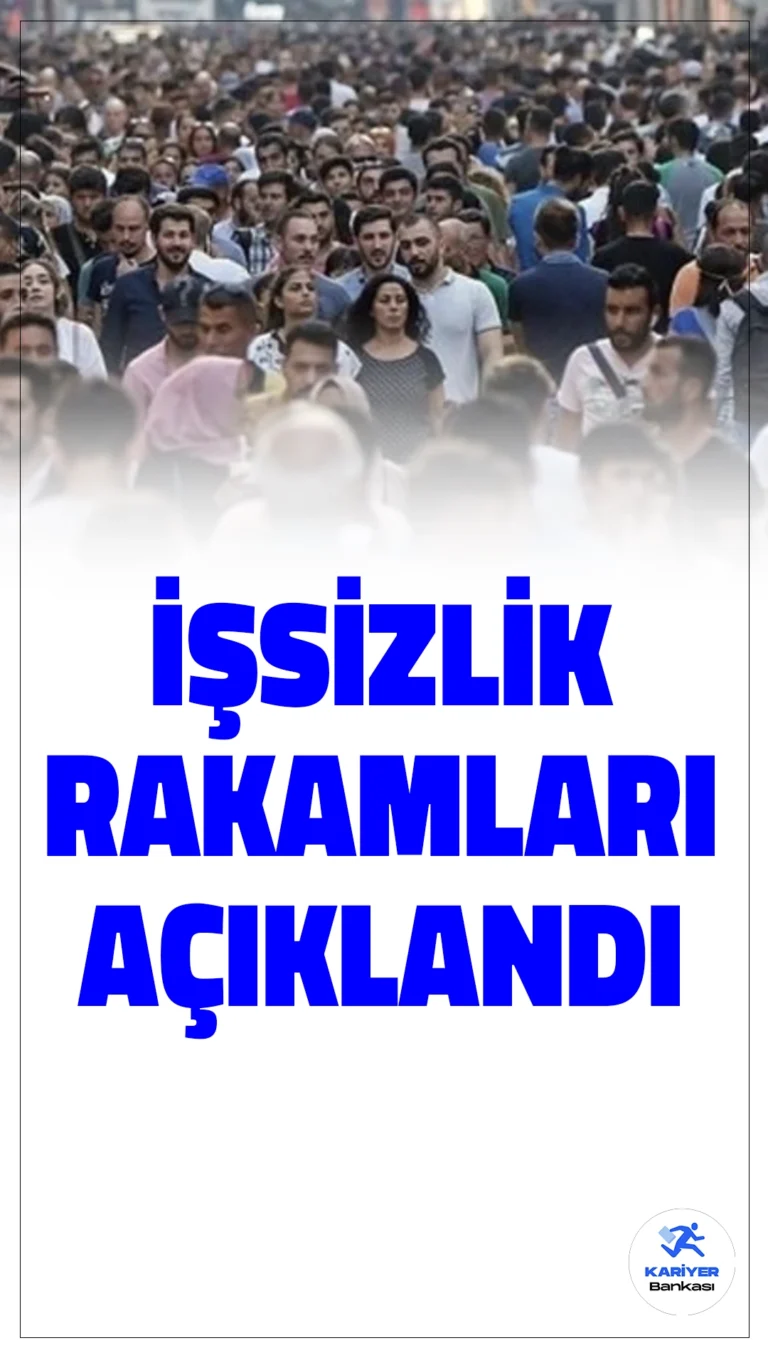 Türkiye'de İşsizlik Son 12 Yılın En Düşük Seviyesinde!Türkiye'de işsizlik oranı 2024'te yüzde 8,7'ye gerileyerek son 12 yılın en düşük seviyesine ulaştı. İstihdam oranı ise yüzde 49,5'e çıktı.