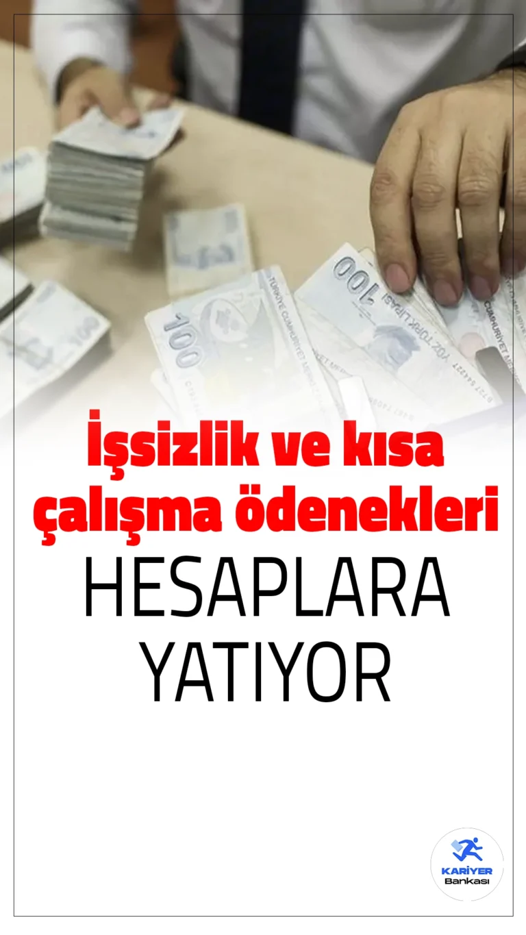 İşsizlik ve Kısa Çalışma Ödenekleri Hesaplara Yatırılıyor.Çalışma ve Sosyal Güvenlik Bakanı Vedat Işıkhan, mart ayına ilişkin işsizlik ve kısa çalışma ödeneklerinin ödeme tarihini duyurdu. Sosyal medya hesabından açıklama yapan Bakan Işıkhan, vatandaşların yanında olduklarını belirterek ödemelerin 28 Mart itibarıyla yapılacağını bildirdi.