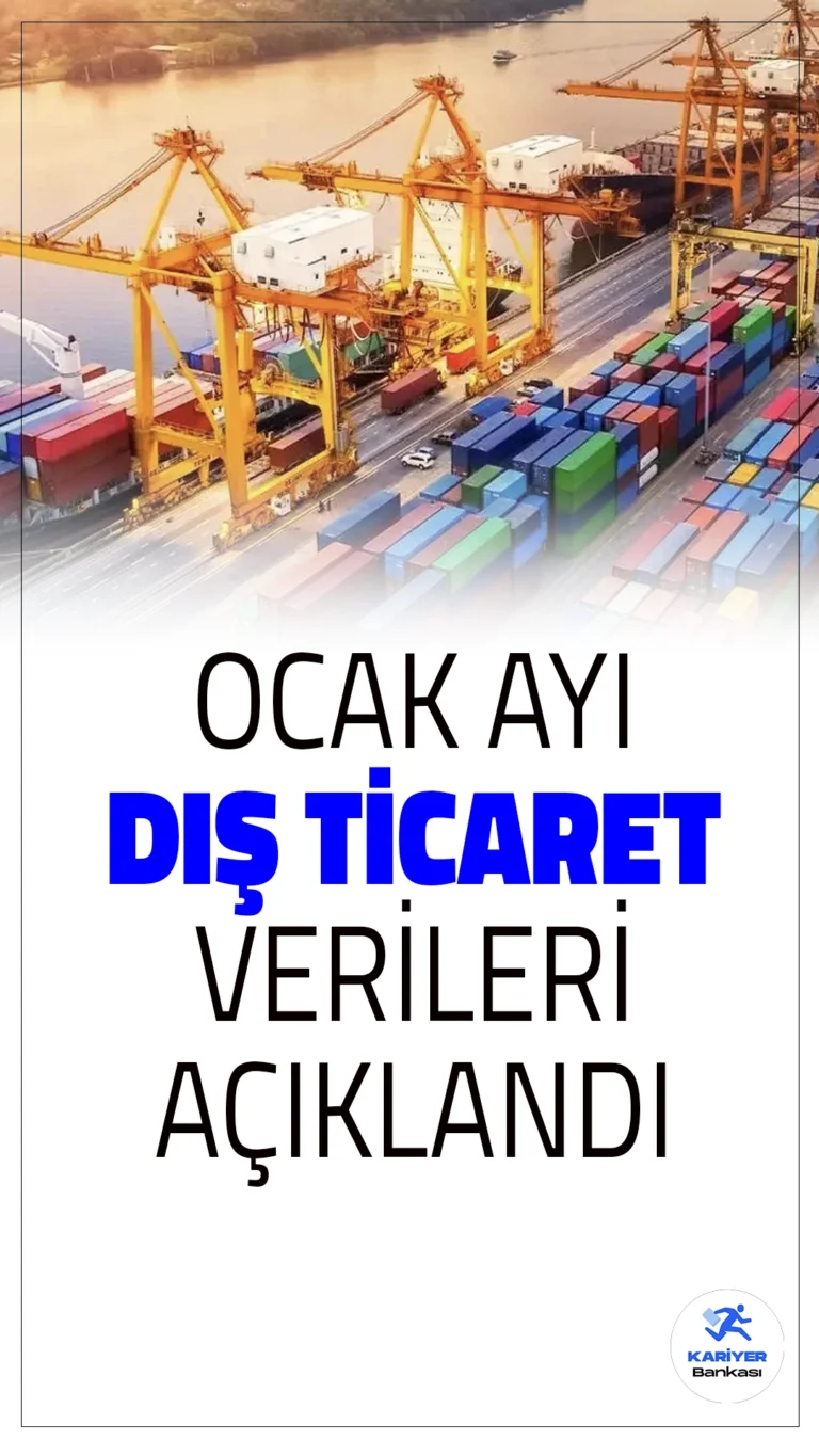 Ocak Ayı Dış Ticaret Endeksleri Açıklandı: İhracat Sabit, İthalat Düşüşte.Türkiye İstatistik Kurumu (TÜİK), Ocak 2025 dönemine ilişkin dış ticaret endekslerini duyurdu. Verilere göre ihracat birim değer endeksi geçen yılın aynı ayına göre değişim göstermezken, ithalat birim değer endeksi yüzde 1,1 oranında azaldı.