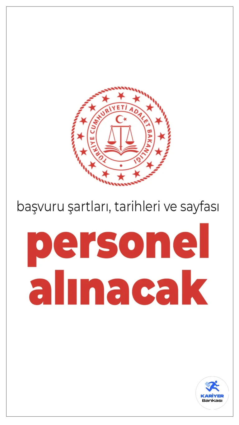Adalet Bakanlığı 27 Sözleşmeli Mühendis Alımı Yapıyor! Başvurular Devam Ediyor