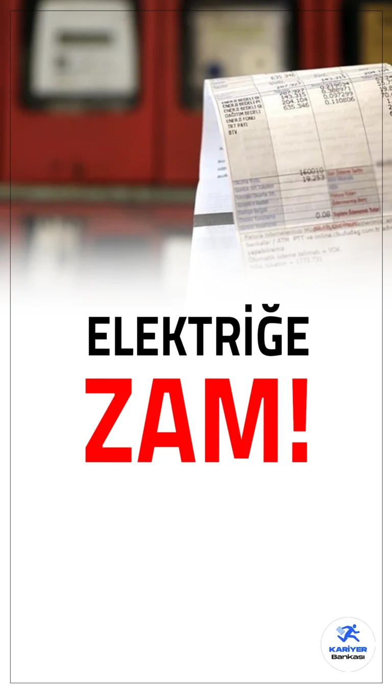 SON DAKİKA: Elektriğe Yüzde 25’e Varan Zam Geldi!Elektrik tarifelerinde yeni düzenleme yapıldı. Konut, sanayi, kamu ve tarım aboneliklerinde farklı oranlarda fiyat artışı uygulanacak.