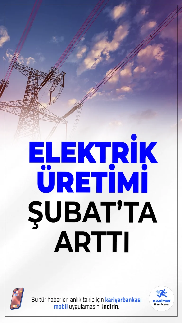 Türkiye'nin Elektrik Üretimi Şubatta Yükseldi: İşte Detaylar.Türkiye'nin lisanslı elektrik üretimi, 2024 yılının Şubat ayında geçen yılın aynı dönemine göre yaklaşık yüzde 6,5 artış gösterdi.