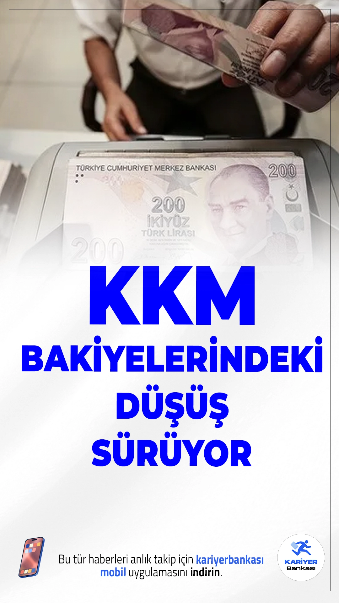KKM Bakiyelerinde Düşüş Sürüyor: İşte Son Durum.Kur Korumalı Mevduat hesaplarında düşüş trendi devam ediyor. KKM bakiyesi geçen hafta 21 milyar 505 milyon TL azaldı.