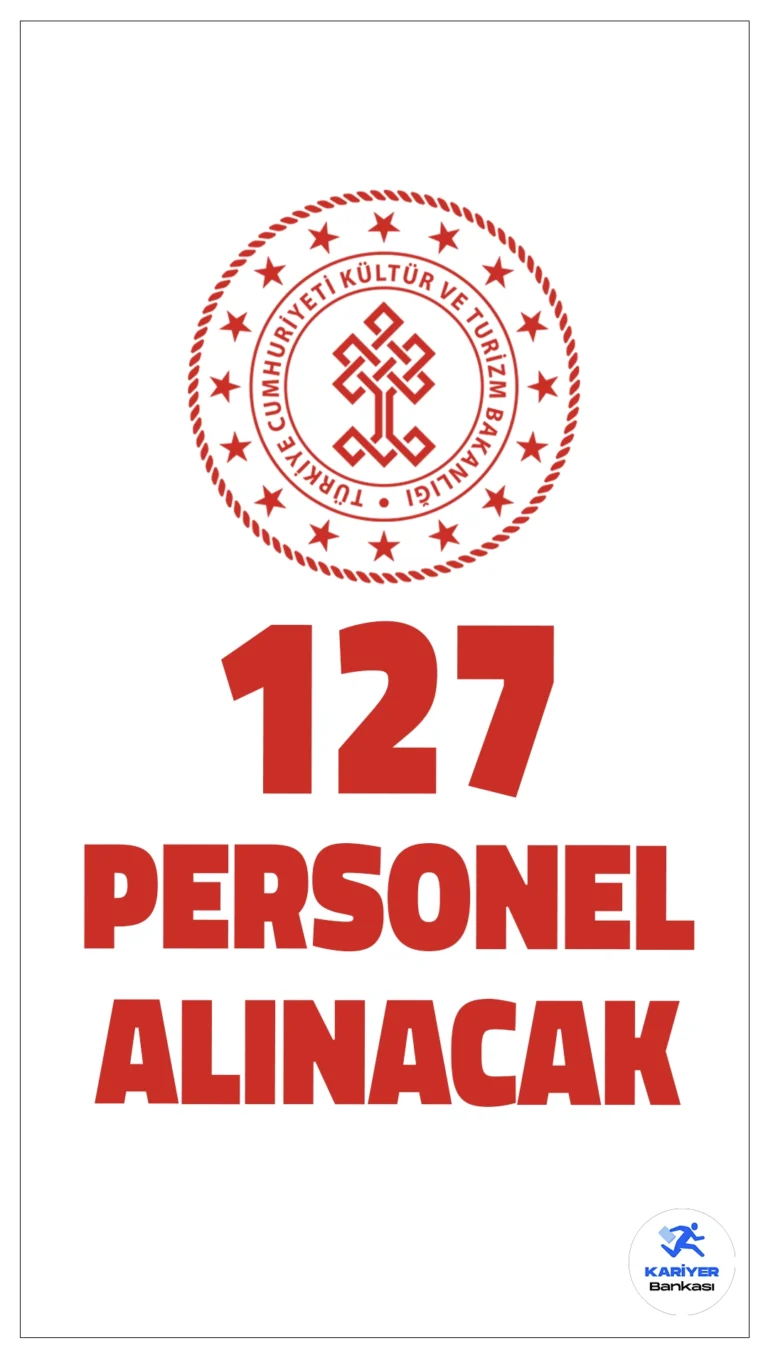 Kültür Bakanlığı 127 Personel Alımı Yapacak. Kamu İlan sayfasından yayımlanan duyuruya göre, Kültür ve Turizm Bakanlığına büro personeli, koruma ve güvenlik görevlisi destek personeli ünvanlarında olmak üzere sözleşmeli personel alımı yapılacak. Başvuru işlemleri bugün itibarıyla alınmaya başladı. Başvuru yapacak adayların genel şartların yanı sıra, özel şartları da dikkatle incelemedi gerekmektedir.