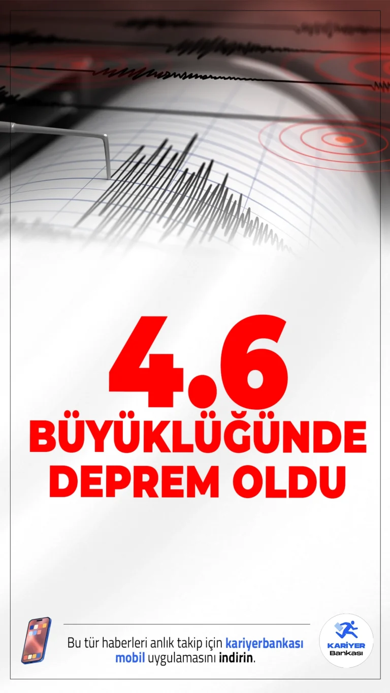 Kütahya' da 4.6 Büyüklüğünde Deprem Meydana Geldi.Kütahya'nın Simav ilçesinde sabah saatlerinde meydana gelen 4.6 büyüklüğündeki deprem kısa süreli paniğe yol açtı. Depremin derinliği ise 12.17 kilometre olarak ölçüldü.