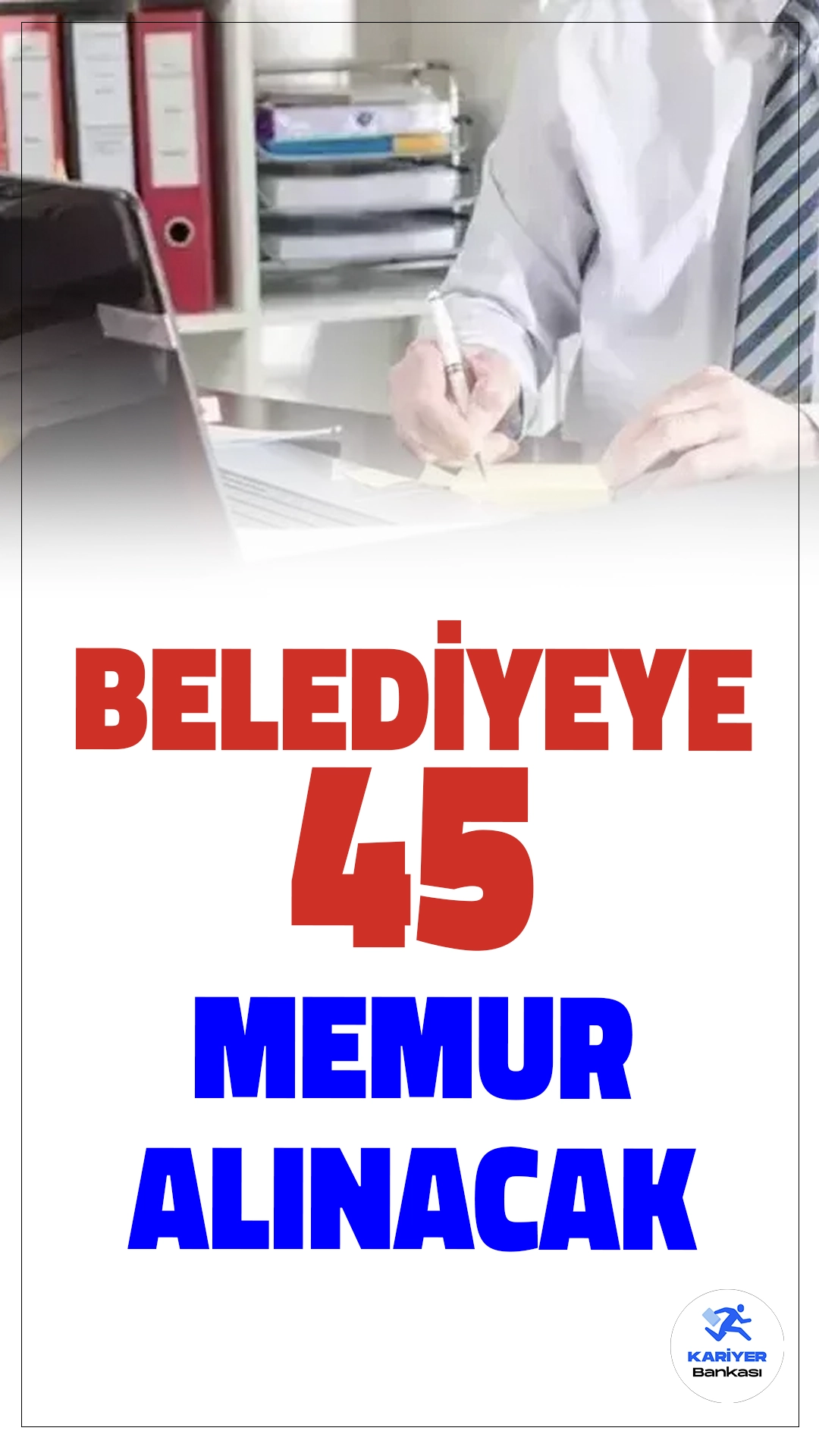 Selçuklu Belediyesi 45 Memur Alımı Yapacak!Selçuklu Belediyesi, 657 sayılı Devlet Memurları Kanunu kapsamında ilk defa atanmak üzere 45 memur alımı gerçekleştirecek.