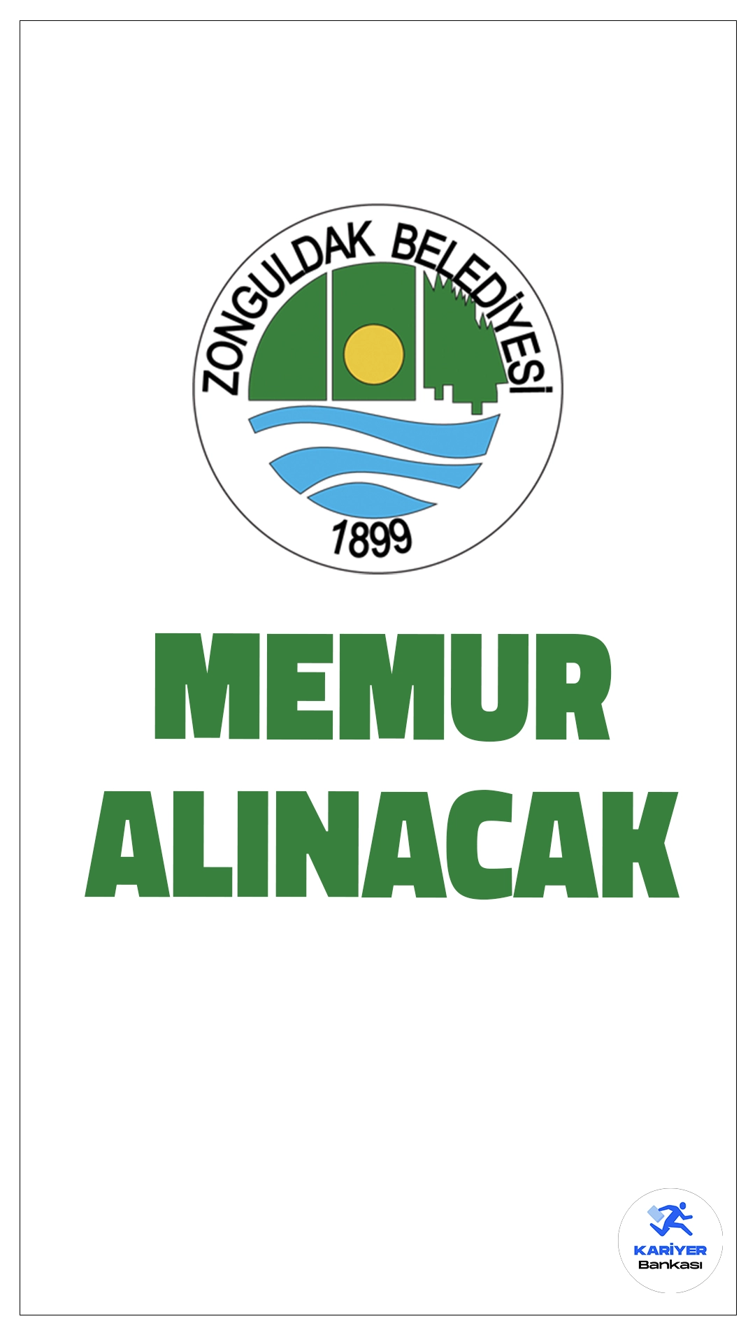 Zonguldak Belediyesi 10 Memur Alımı Yapacak.Zonguldak Belediyesi, 657 sayılı Devlet Memurları Kanunu'na tabi olarak 5 zabıta memuru ve 5 itfaiye eri alımı yapacak. Adayların ilgili kadrolara atanabilmesi için belirli öğrenim ve diğer özel şartları sağlaması gerekiyor.