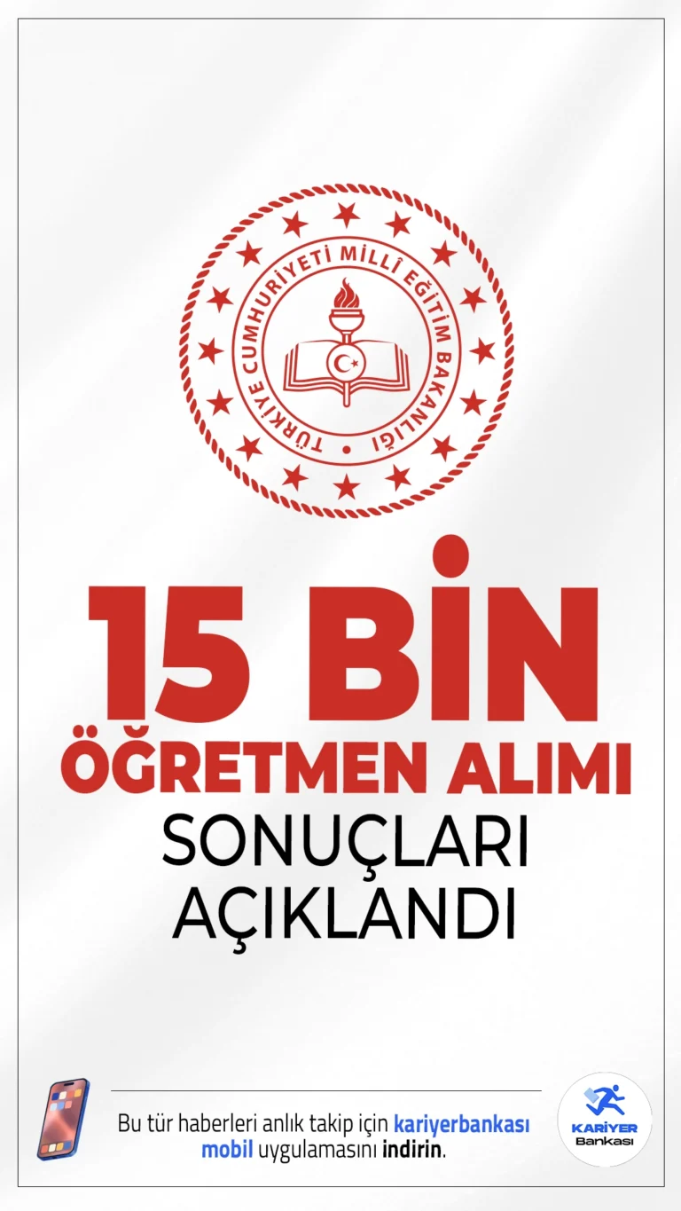 15 Bin Öğretmen Atamasında Sözlü Sınava Girecek Adaylar Belli Oldu.15 bin öğretmen atamasında sözlü sınava katılacak adaylar KPSS başarı sırasına göre belirlendi.