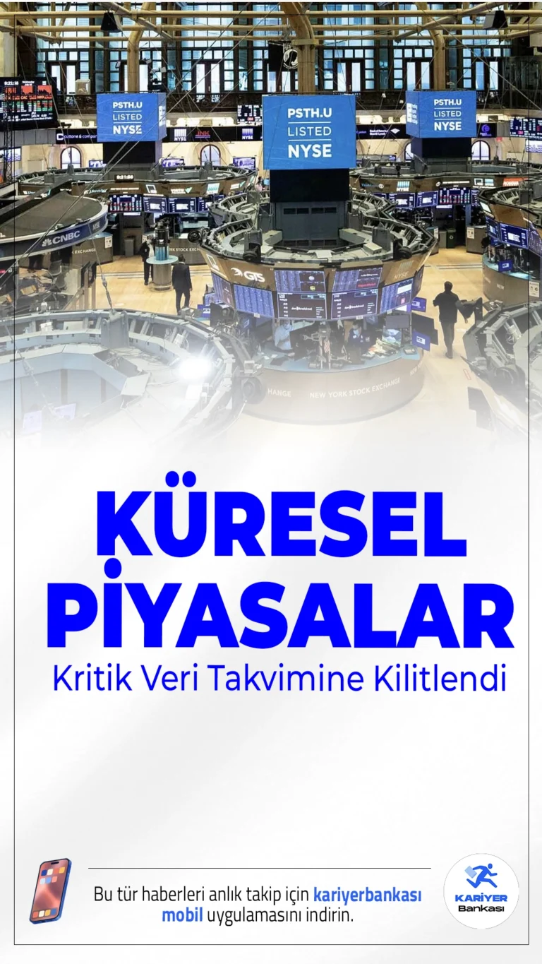 Küresel Piyasalar Kritik Veri Takvimine Kilitlendi.Geçen haftayı pozitif tamamlayan küresel piyasalar, yeni haftada açıklanacak makroekonomik verilere odaklandı. ABD-Çin ticaret gerilimleri ve Fed'in para politikası mesajları yakından takip ediliyor.