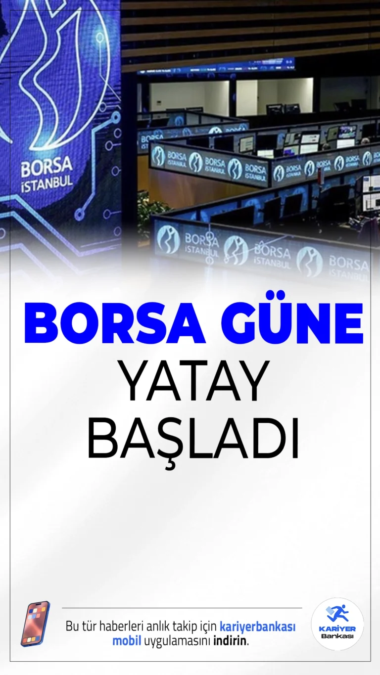 Borsa Güne Yatay Başladı: BIST 100 Endeksi 9.280,71 Puanda Açıldı.Borsa İstanbul'da haftanın son işlem gününe yatay bir başlangıç yapıldı; yatırımcılar ABD-Çin görüşmelerine odaklandı.