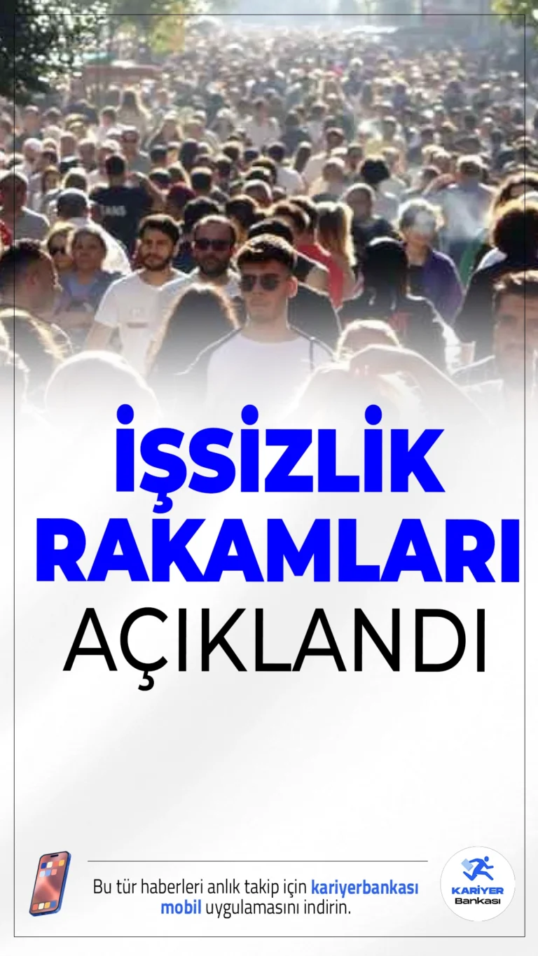 Ocak-Mart Dönemi İşsizlik Açıklandı.2025'in ilk çeyreğinde işsizlik oranı yüzde 8,2'ye gerileyerek son dönemlerin en düşük seviyelerine yaklaştı. TÜİK verilerine göre iş gücü piyasasında dikkat çeken değişimler yaşandı.