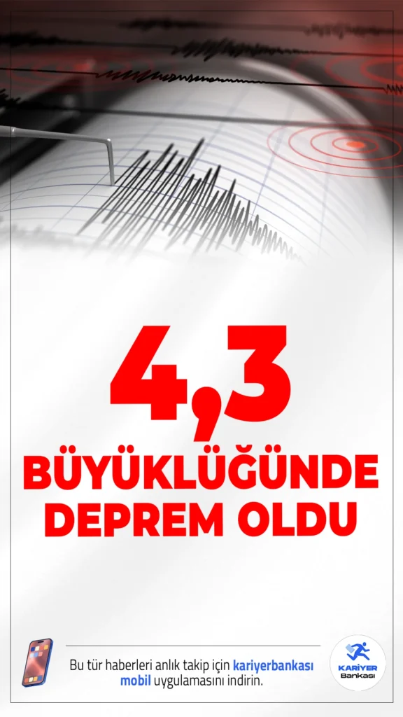 Bingöl'de 4.3 Büyüklüğünde Deprem Oldu.29 Mayıs 2025'te Bingöl'ün Kiğı ilçesinde yerin 13.56 kilometre derinliğinde 4.3 büyüklüğünde bir deprem kaydedildi.