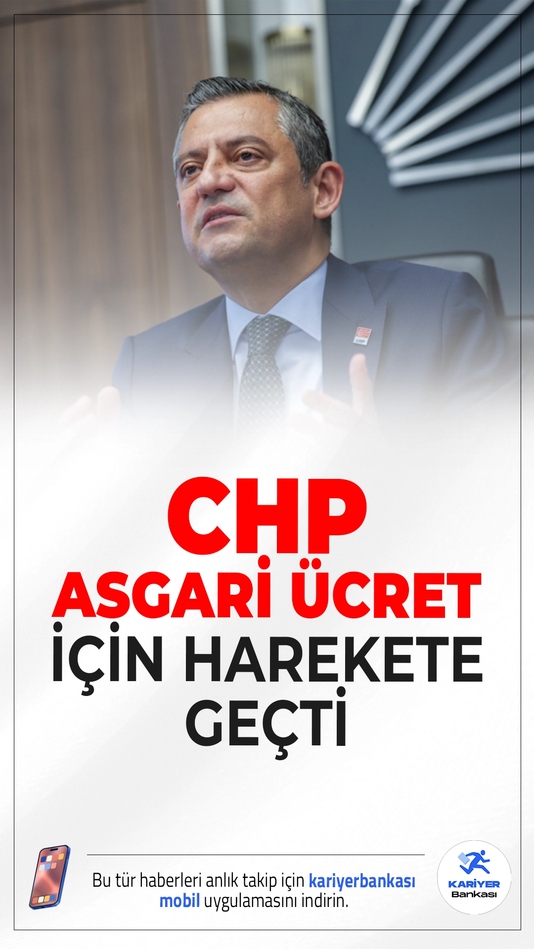 CHP, Asgari Ücret İçin Harekete Geçti: Temmuzda Zam Masada!CHP, asgari ücrete temmuz ayında yapılması muhtemel ara zam için sendikalarla görüşmelere başlıyor. Haziran boyunca sürecek temasların ardından yeni teklif kamuoyuna sunulacak.