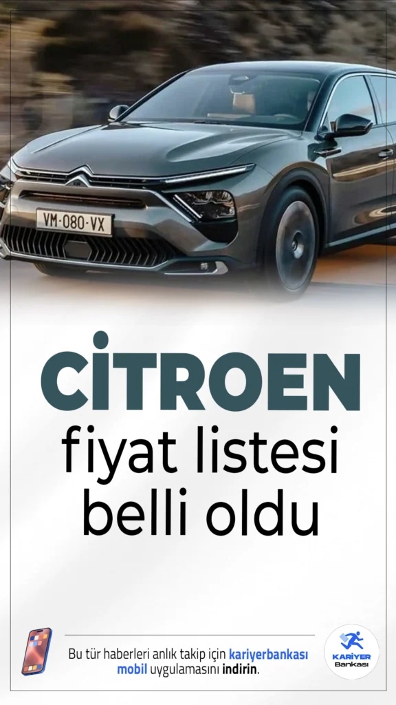 Citroen Mayıs 2025 Fiyat Listesi.Citroen, Mayıs ayında araç fiyatlarını üçüncü kez artırdı. En uygun modelin fiyatı 449 bin TL'den başlarken, kur artışları zamları tetiklemeye devam ediyor.