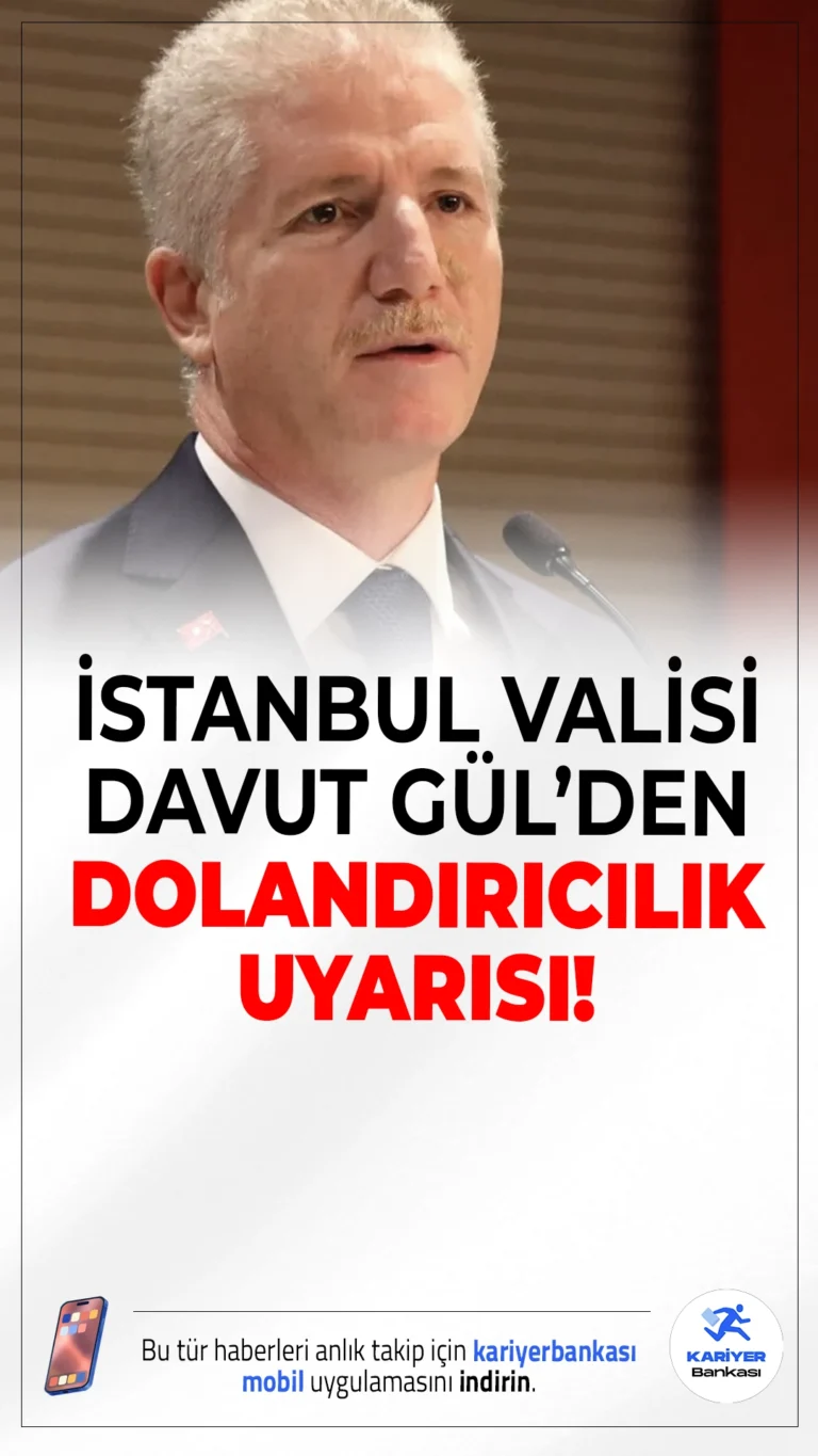 İstanbul Valisi Gül’den Dolandırıcılık Uyarısı Geldi.Toplu taşımada yaşanan sahte kriz videolarına karşı vatandaşları uyaran İstanbul Valisi Davut Gül, bu tür sahnelerin dolandırıcılık amacı taşıdığını vurguladı.