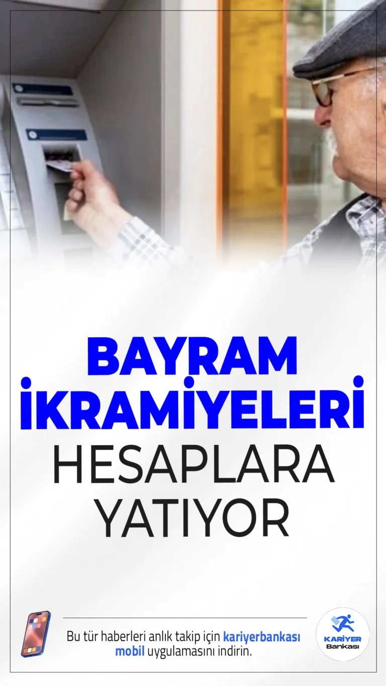 Emekli Bayram İkramiyeleri Bugün Hesaplara Yatırılmaya Başladı.Emeklilerin Kurban Bayramı ikramiyeleri 31 Mayıs-4 Haziran arasında kurumlara göre farklı tarihlerde ödenecek.