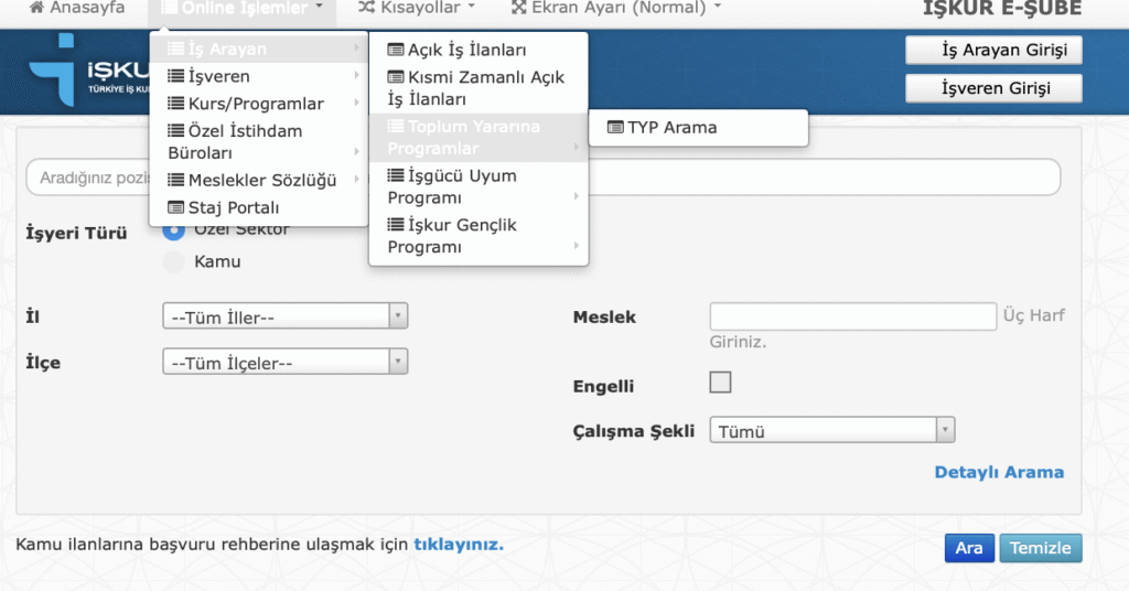 gsb 851 personel alımı