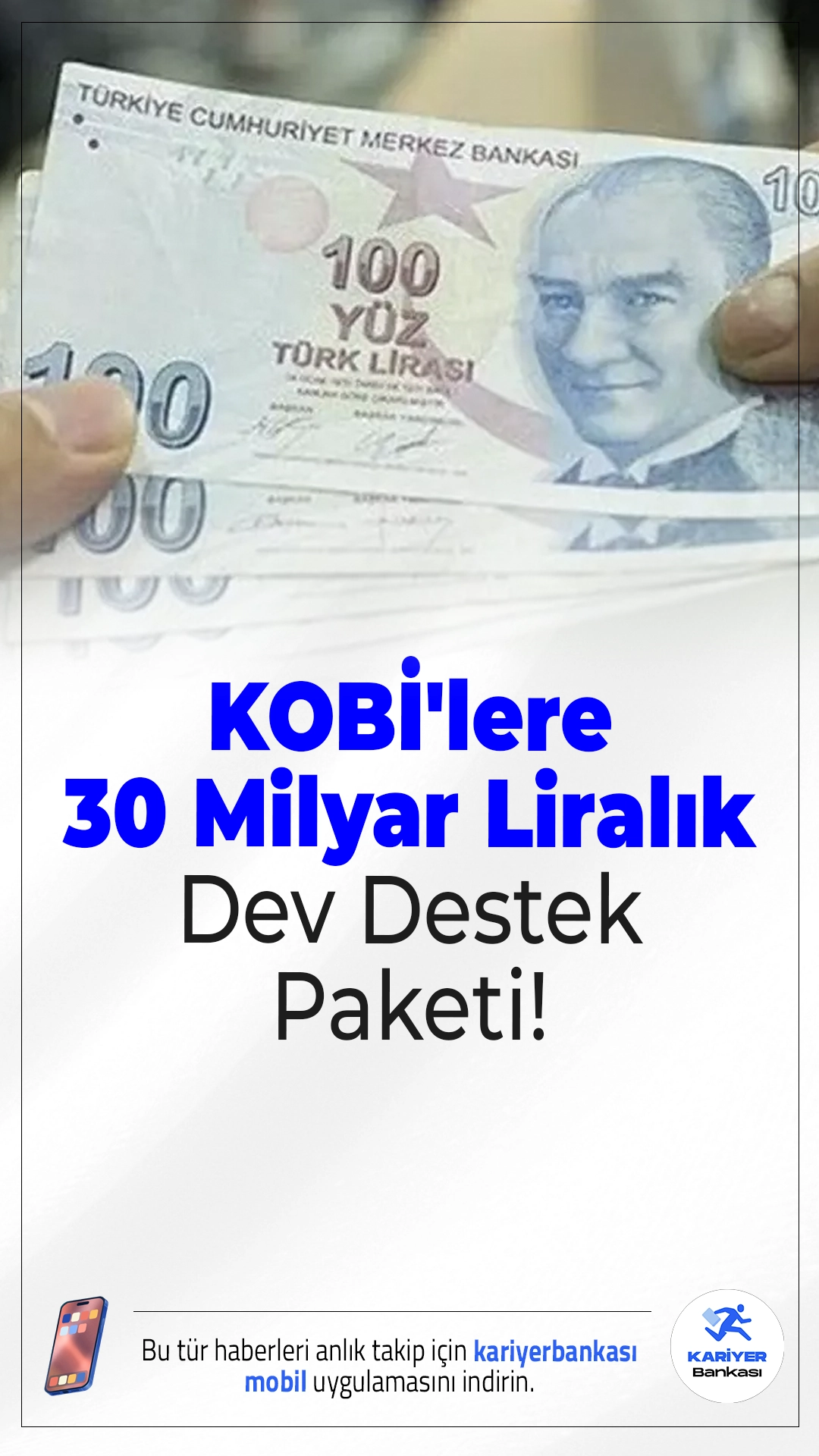 İmalatçı KOBİ'lere 30 Milyar Liralık Dev Destek Paketi!İmalat sektöründeki küçük ve orta ölçekli işletmelere (KOBİ) yönelik 30 milyar liralık yeni destek paketi kısa sürede yürürlüğe giriyor. Bu destekle, işletme ve yatırım harcamalarına yönelik finansman kolaylığı sağlanacak.