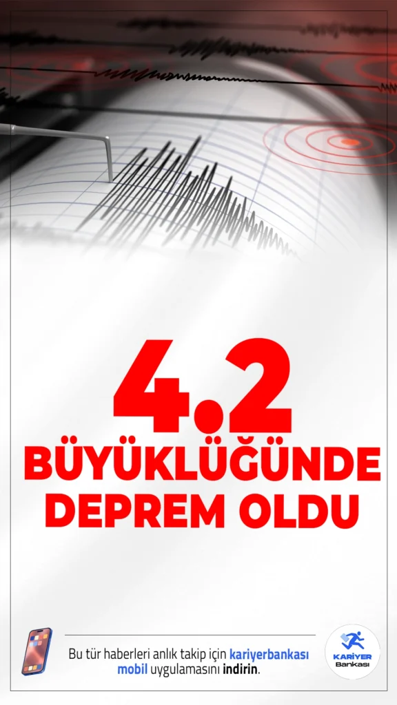 Kütahya'da 4.2 Büyüklüğünde Deprem Meydana Geldi.Kütahya’nın Simav ilçesi 1 Mayıs 2025 günü öğle saatlerinde 4.2 büyüklüğündeki depremle sarsıldı. Deprem yerin 10.66 kilometre derinliğinde gerçekleşti.