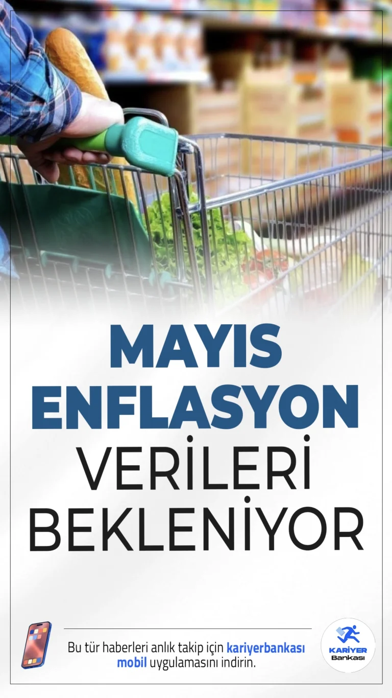Mayıs Ayı Enflasyon Verileri Salı Günü Açıklanıyor: Beklentiler Ne Yönde?Enflasyon verilerinde düşüş sürüyor. Mayıs ayı rakamlarının açıklanacağı salı günü, ekonomistlerin beklentileri de şekillenmiş durumda.