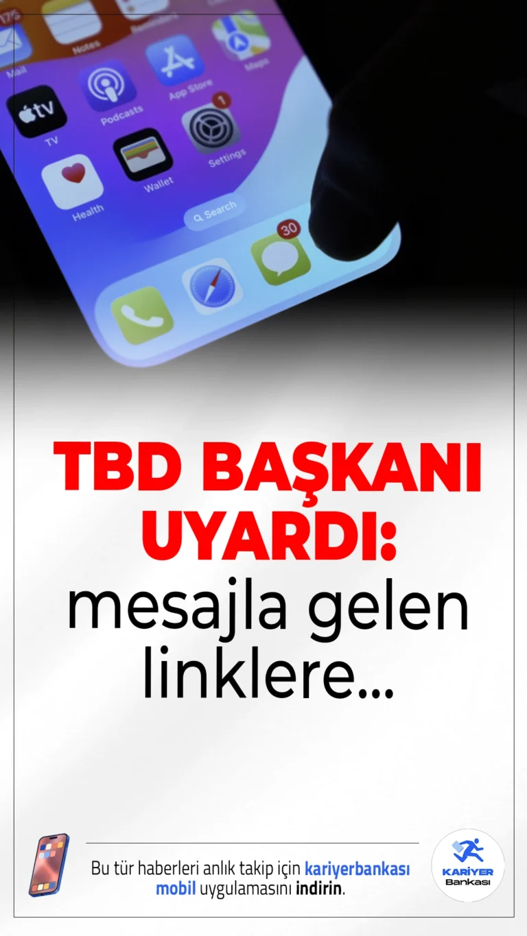 Mesajla Gelen Linklere Dikkat: Sahte Rezervasyon Siteleri Tuzak Kuruyor.Her yıl 1-7 Mayıs tarihleri arasında kutlanan Bilişim Haftası, teknolojiyi bilinçli kullanma farkındalığını artırmayı hedefliyor. Türkiye Bilişim Derneği (TBD) Başkanı Kenan Altınsaat, bu kapsamda dijital güvenlikten yapay zekaya kadar birçok konuda kamuoyunu bilgilendirdiklerini belirtti.