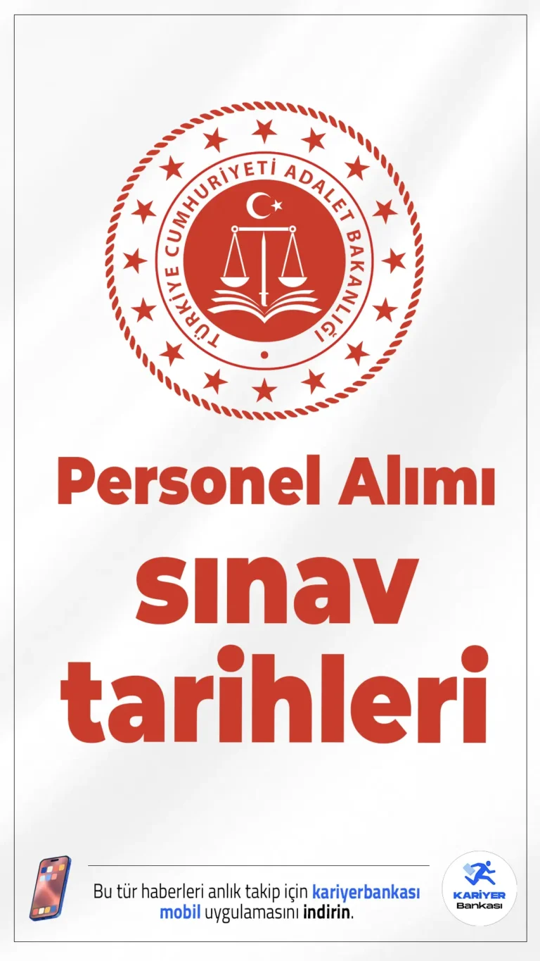 Adalet Bakanlığı 27 Sözleşmeli Mühendis Alımı Sözlü Sınav Tarihleri Belli Oldu