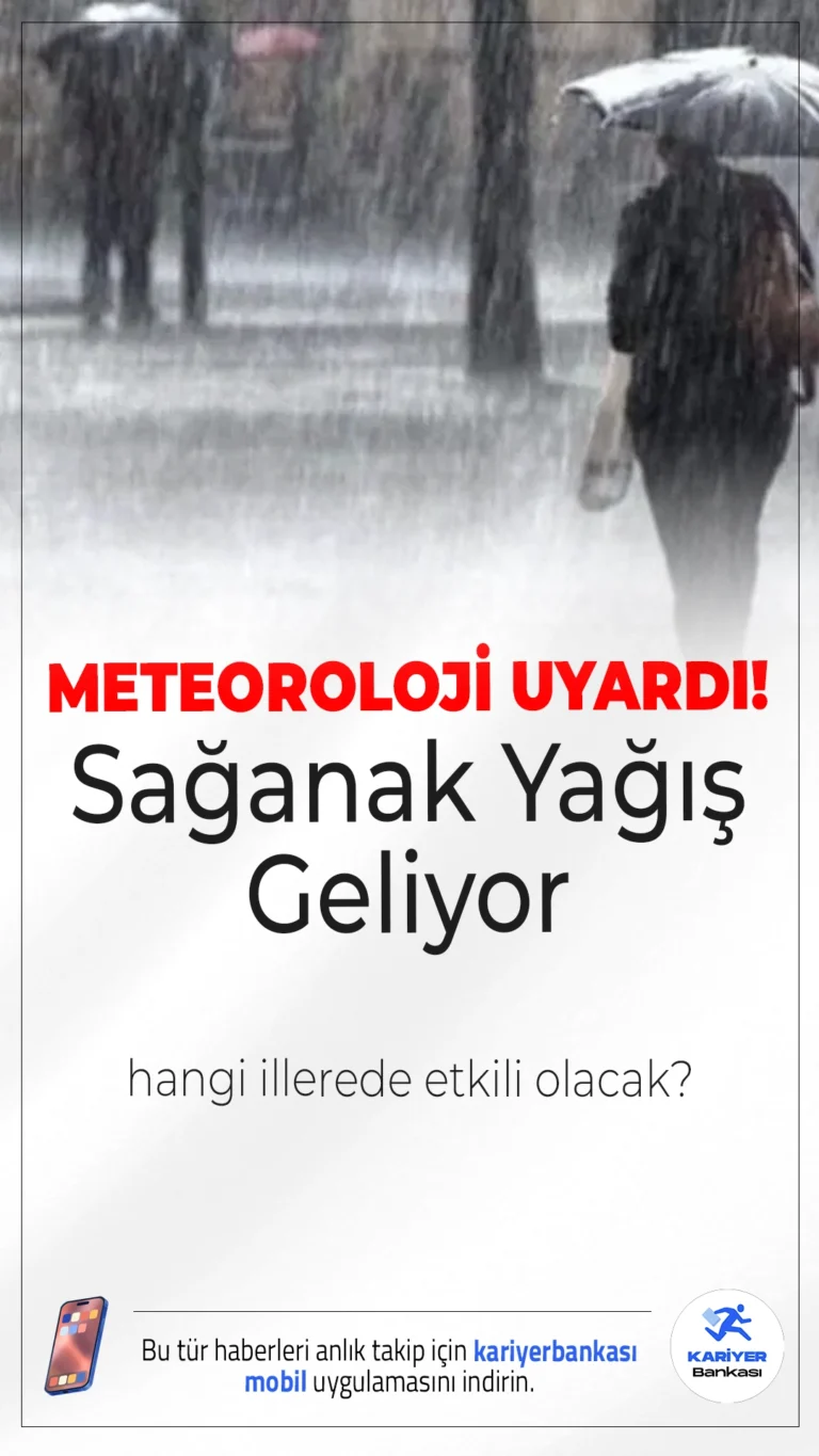 Sağanak Yağış Geliyor: Meteoroloji Uyardı! Hangi İllerde Etkili Olacak?25 Mayıs hava durumu tahminlerine göre Trakya'dan Ege'ye, İç Anadolu'dan Doğu'ya birçok bölgede sağanak ve toz taşınımı etkili olacak.