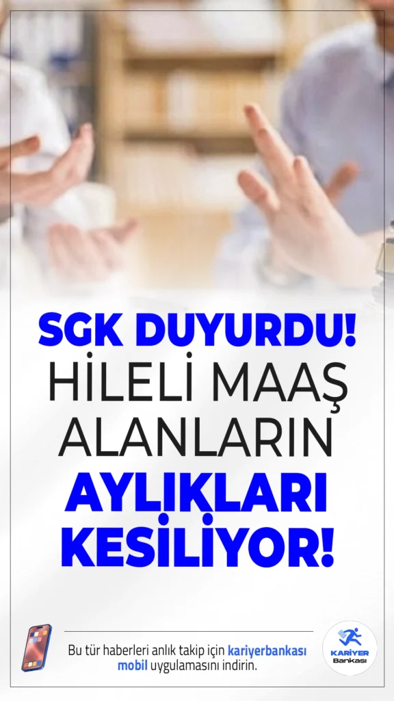 SGK'dan Sert Uyarı: Hileli Boşanmayla Maaş Alanların Aylıkları Kesiliyor.SGK, eşinden boşanıp aynı evde yaşamaya devam ederek yetim aylığı almaya çalışan kişilere yönelik denetimlerini artırdı. Usulsüz tespit edilenlerin maaşları iptal edilip yasal işlem başlatılıyor.
