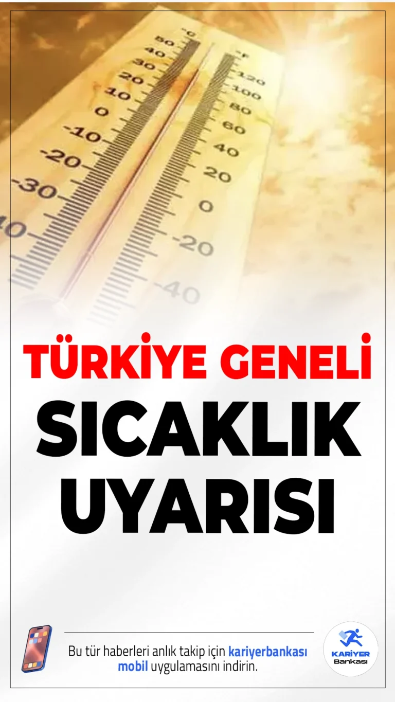 Meteoroloji’den Türkiye Geneli için Sıcaklık Uyarısı.Yurt genelinde yağış beklenmiyor, sıcaklıklar mevsim normallerinin üzerine çıkıyor. İşte 22 Mayıs 2025 Perşembe günü için güncel hava durumu raporu.