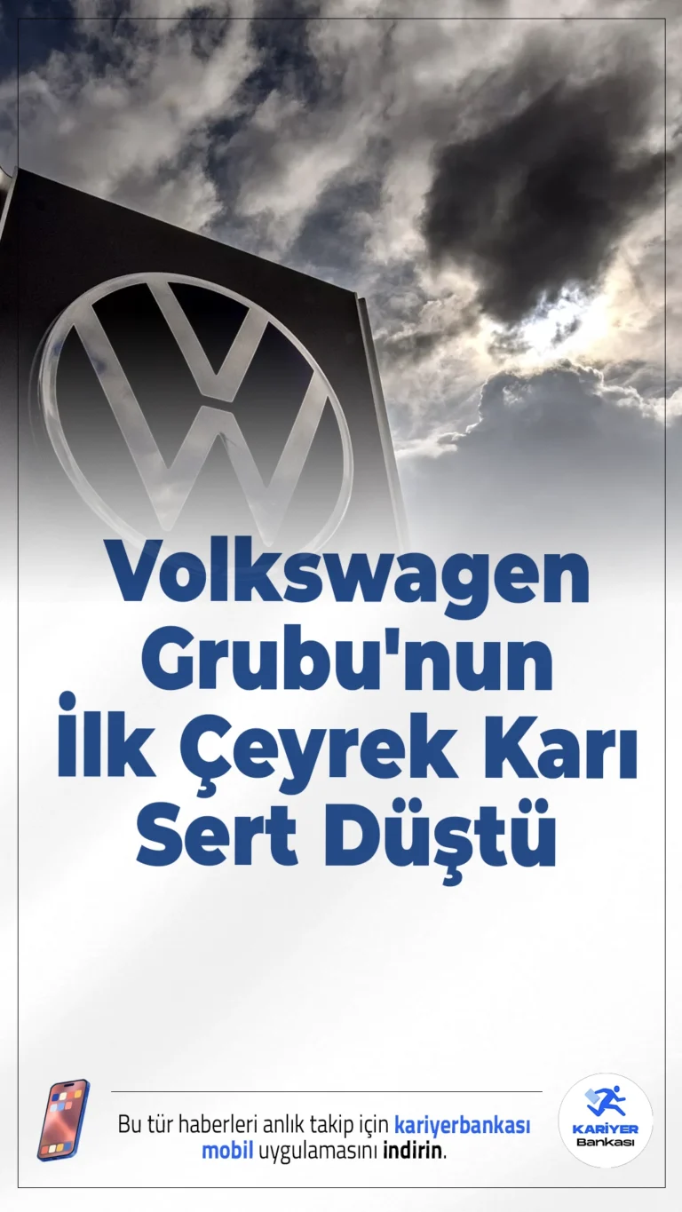 Volkswagen Grubu'nun İlk Çeyrek Karı Sert Düştü: Yüzde 37'lik Gerileme Dikkat Çekti.Volkswagen Grubu’nun 2025 yılının ilk çeyreğinde karı, Çin’deki zayıflayan talep ve Avrupa’daki artan üretim maliyetleri nedeniyle ciddi oranda geriledi.