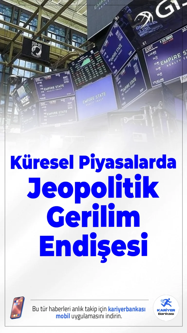 Küresel Piyasalarda Tansiyon Yükseliyor.ABD-Çin ticaret anlaşmasının detaylarına yönelik belirsizlikler ve Orta Doğu'da artan jeopolitik riskler, küresel piyasalarda yön arayışına neden oluyor.