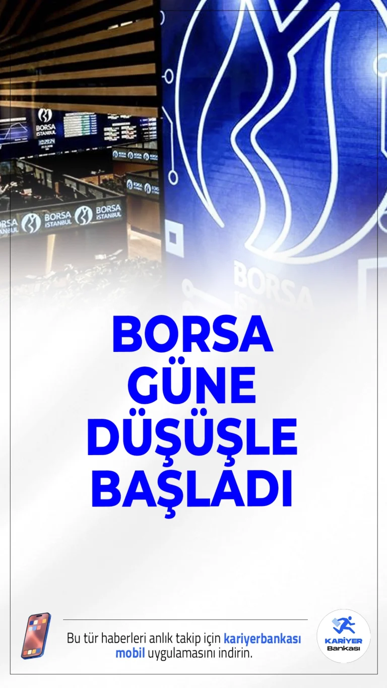 Borsa Güne Düşüşle Başladı: Piyasalarda Fed Beklentisi Hâkim.Borsa İstanbul'da BIST 100 endeksi, güne yüzde 0,31 oranında düşüşle 9.310,65 puandan başladı. Küresel piyasalarda jeopolitik riskler ve Fed'in faiz kararı gündemin odağında.