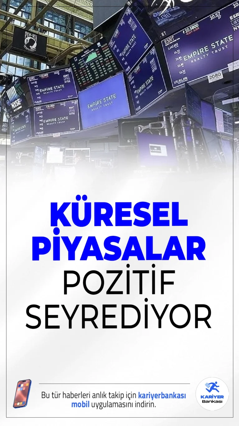 Küresel Piyasalar Pozitif Seyrediyor.Orta Doğu’daki ateşkes beklentileri küresel piyasalarda pozitif bir havaya neden olurken, gözler ABD Merkez Bankası Başkanı Powell’ın yapacağı kritik konuşmaya çevrildi.