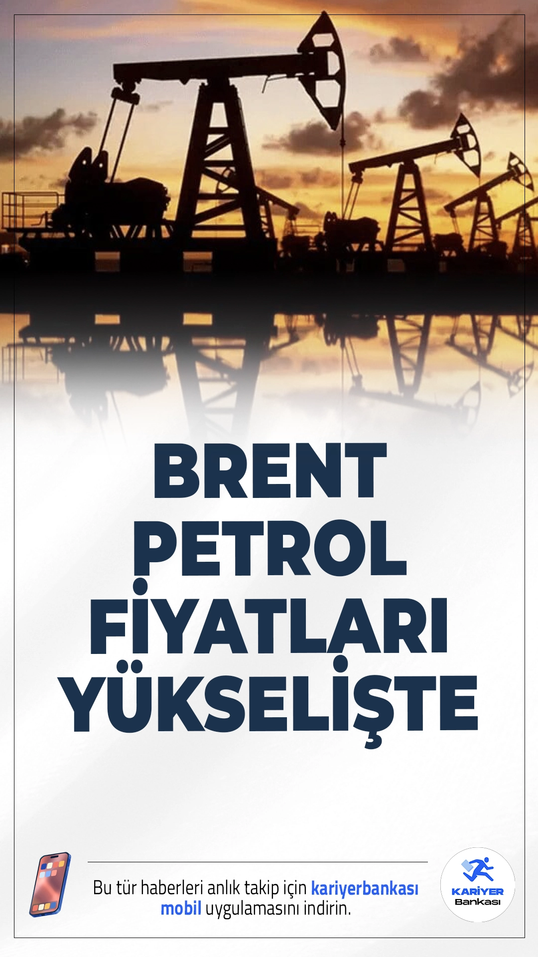 Brent Petrol Fiyatları Yükselişte.Petrol piyasalarında hareketlilik sürüyor. Brent petrolün varil fiyatı, ABD stoklarındaki düşüşün etkisiyle yeniden yükselişe geçti.
