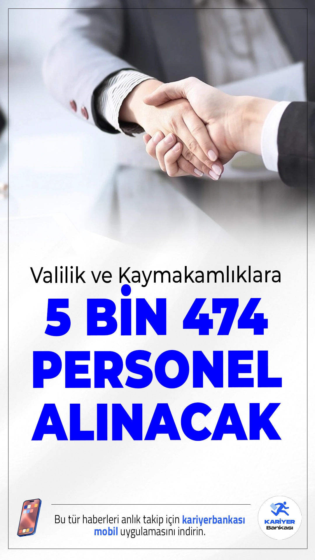 Valilik ve Kaymakamlıklara 5 Bin 474 Personel Alımı Başladı!Kahramanmaraş, Hatay ve Osmaniye’de bulunan valilik ve kaymakamlıklara bağlı kurumlarda çalıştırılmak üzere 5474 kişilik TYP personel alımı için başvurular başladı. Alımlar, İŞKUR üzerinden yayımlanan Toplum Yararına Program (TYP) kapsamında gerçekleştiriliyor. 6 Şubat depremlerinden etkilenen illerdeki kamu kurumlarının çeşitli birimlerinde geçici süreyle görevlendirilmek üzere personel istihdamı yapılacak.