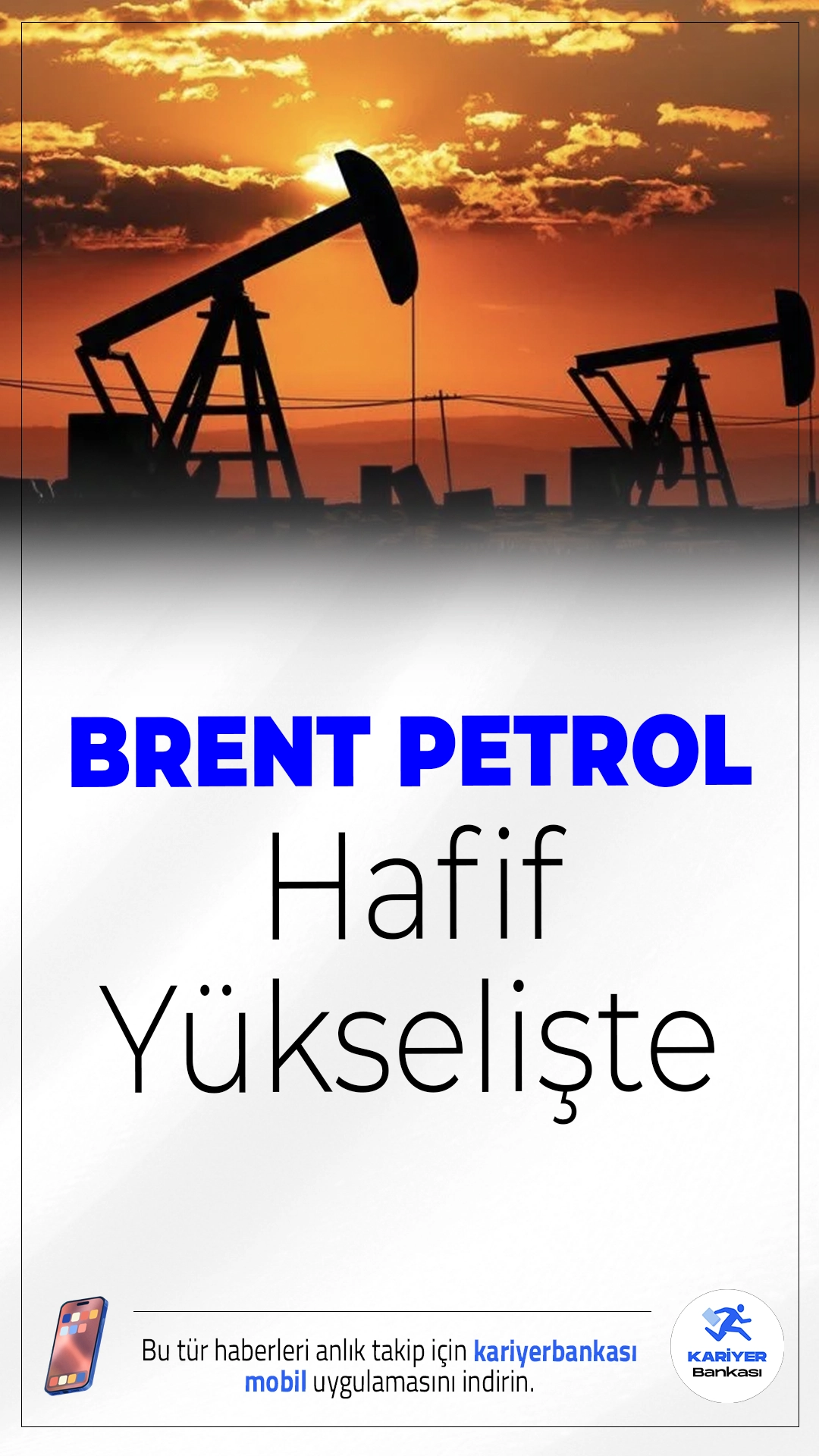 Brent Petrol Hafif Yükselişte: Varil Fiyatı 66,33 Dolar.Petrol piyasalarında hareketlilik sürüyor. Brent petrolün varili 66,33 dolardan işlem görerek yatırımcıların dikkatini çekti.