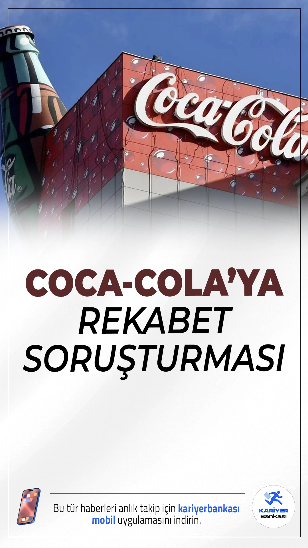 Coca-Cola'ya Rekabet Soruşturması: Rakiplerine Engel Mi Oluyor?Coca-Cola'nın satış noktalarındaki uygulamaları nedeniyle Rekabet Kurumu tarafından hakkında soruşturma başlatıldı. Soruşturma, rakiplerin satışını zorlaştırdığı iddiasına odaklanıyor.