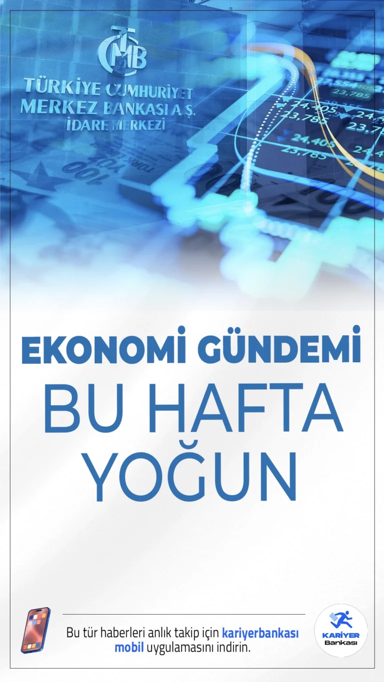 Haziran Ayında Ekonomi Gündemi Dolu: Faiz Kararı, Enflasyon ve Daha Fazlası..Haziran ayında ekonomi gündemi yoğun geçecek. Enflasyon, sanayi üretimi, faiz kararı ve dış ticaret verileri gibi başlıklar dikkat çekerken, Ekonomi Koordinasyon Kurulu toplantısı Erzurum’da yapılacak.