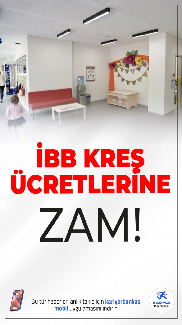 İBB Kreş Ücretlerine Yüzde 100 Zam Yaptı.İstanbul Büyükşehir Belediyesi, 2025 yılı revize ücret tarifesi kapsamında belediyeye ait kreşlerin aylık ücretini 2.500 TL'den 5.000 TL'ye yükseltti. Karar, AK Parti grubunun sert tepkisine yol açtı.