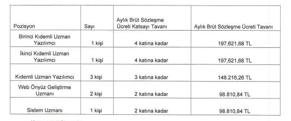 Danıştay Personel Alımı 