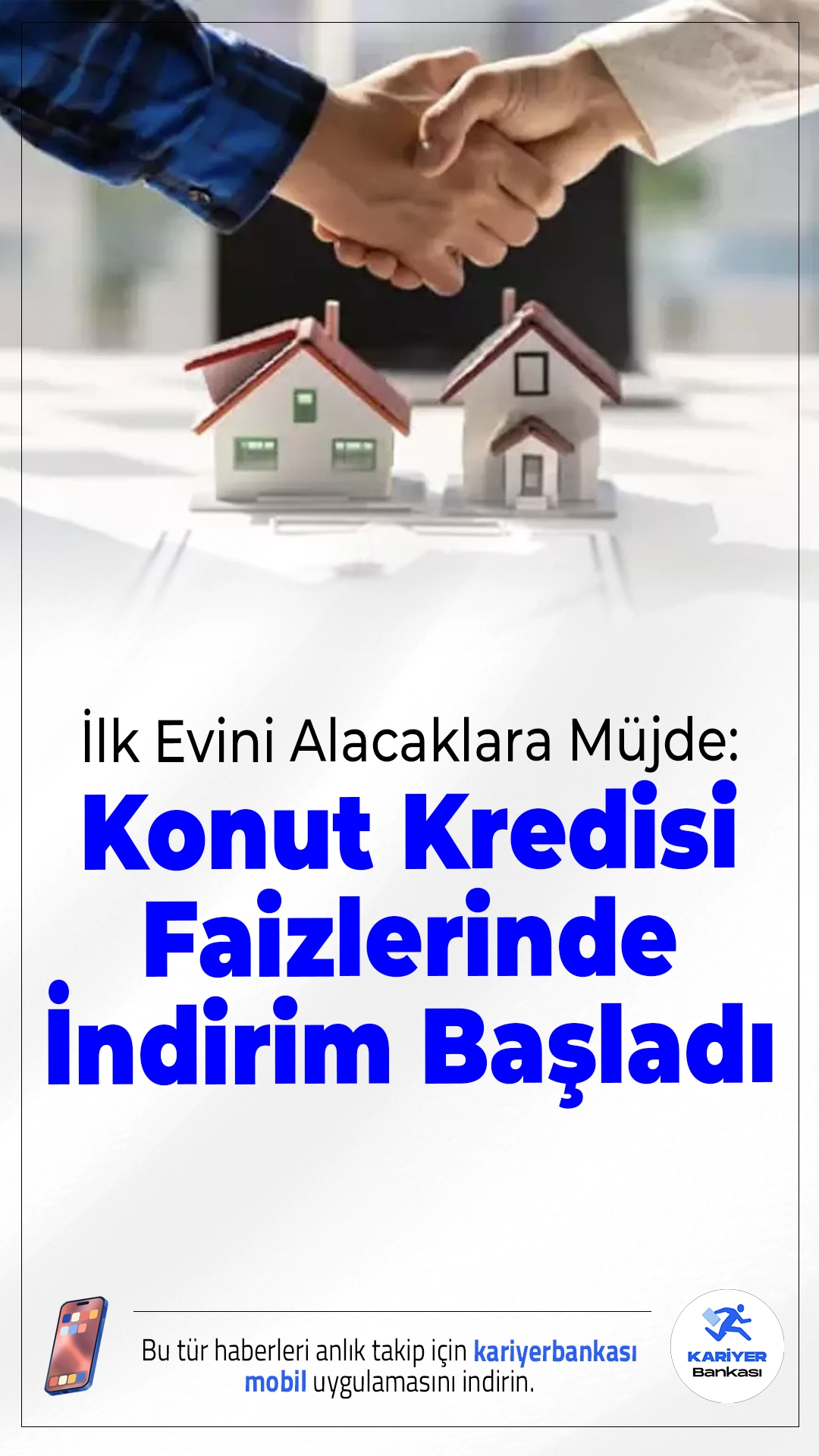 İlk Evini Alacaklara Müjde: Konut Kredisi Faizlerinde İndirim Başladı.İlk kez konut alacaklar için önemli bir fırsat doğdu. Bankalar, faiz oranlarını düşürmeye başladı.