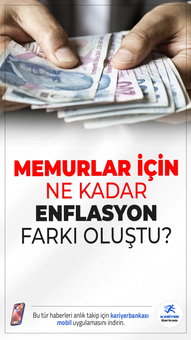 Memur ve Emekli Maaşlarına Temmuzda Ne Kadar Zam Gelecek? İşte 5 Aylık Enflasyon Farkı.2025 Temmuz zammı öncesi memur ve emekliler için 5 aylık enflasyon farkı belli oldu. İşte maaşlara yansıyacak zam oranları...