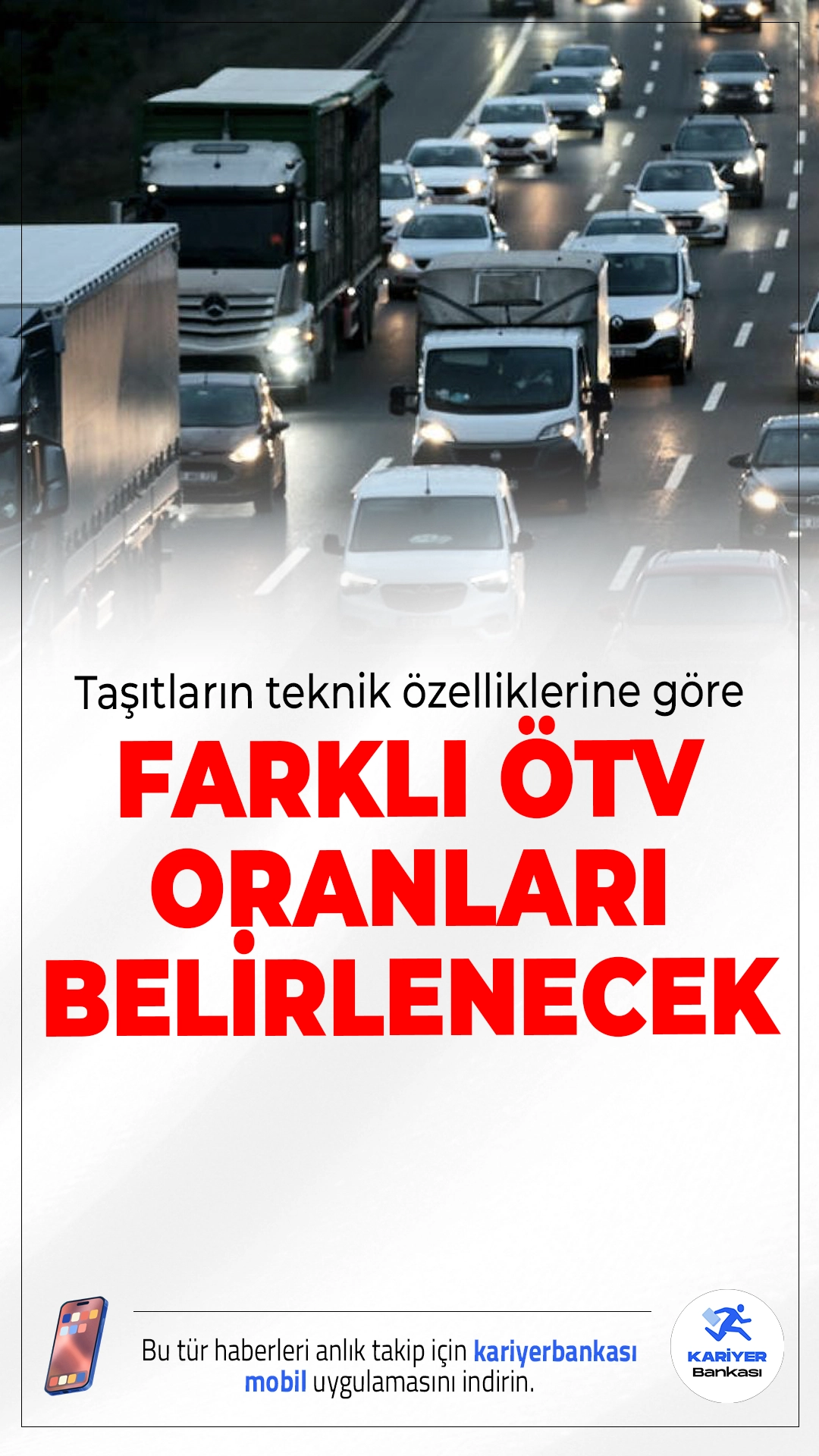 Taşıtlarda Yeni Dönem: ÖTV Oranları Araç Özelliklerine Göre Belirlenecek.ÖTV düzenlemesiyle hibrit ve fosil yakıtlı araçlarda matrah eşikleri değişiyor; yeni oranlar yüzde 80 ile 220 arasında olacak.