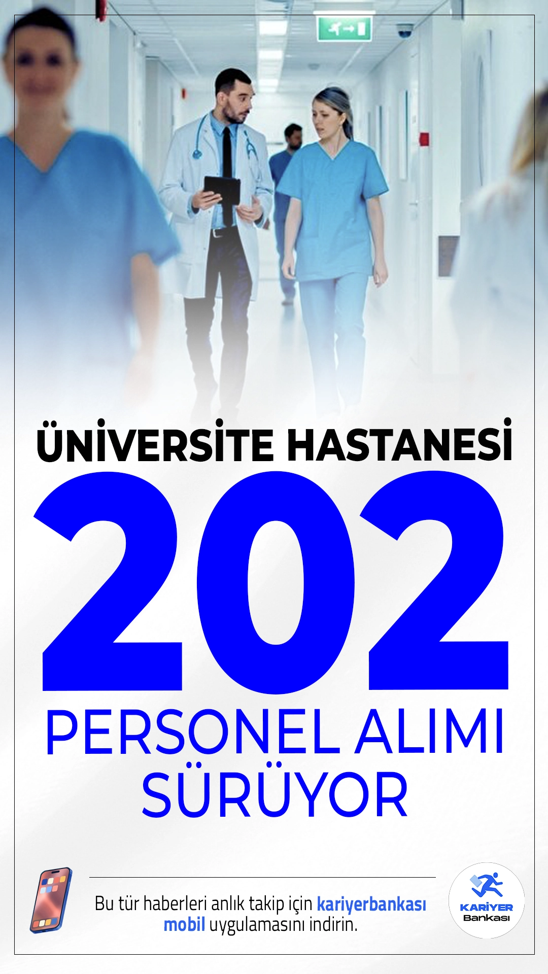 Üniversitesi Hastanesi 202 Personel Alımı Sürüyor.Atatürk Üniversitesi Sağlık Araştırma ve Uygulama Merkezi Müdürlüğü (Hastane) bünyesinde görevlendirilmek üzere toplam 202 personel alımı için başvuru işlemleri devam eriyor. Başvuru yapacak adayların genel şartların yanı sıra, özel şartları da dikkatle incelemesi gerekmektedir. Başvuru şartları ve diğer tüm detaylar bu haberimizde.
