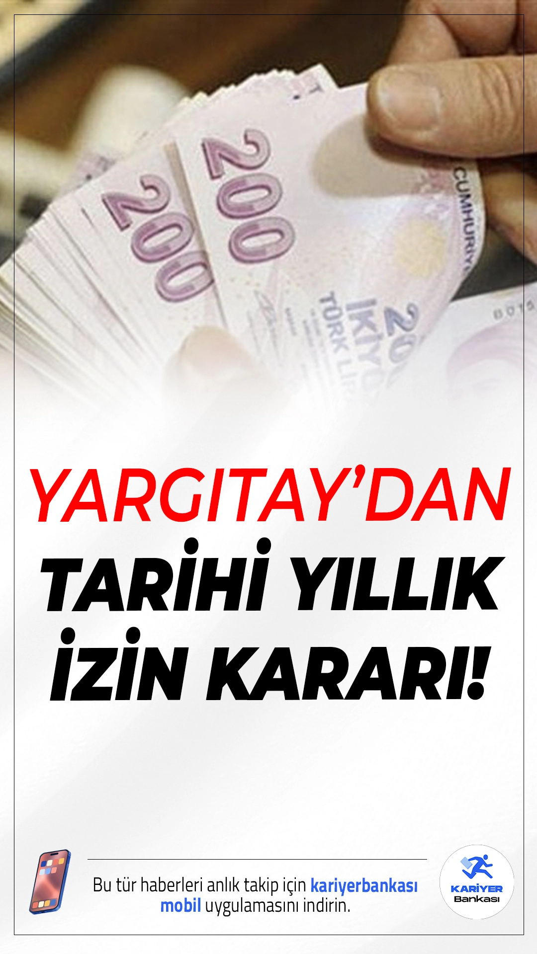 Yargıtay’dan Kritik Karar: Yıllık İzin Ücretlerinde Zaman Aşımı 5 Yıl Oldu.Çalışanları ve işverenleri yakından ilgilendiren karar: Kullanılmayan yıllık izin ücretleri için artık 5 yıllık zaman aşımı geçerli olacak.
