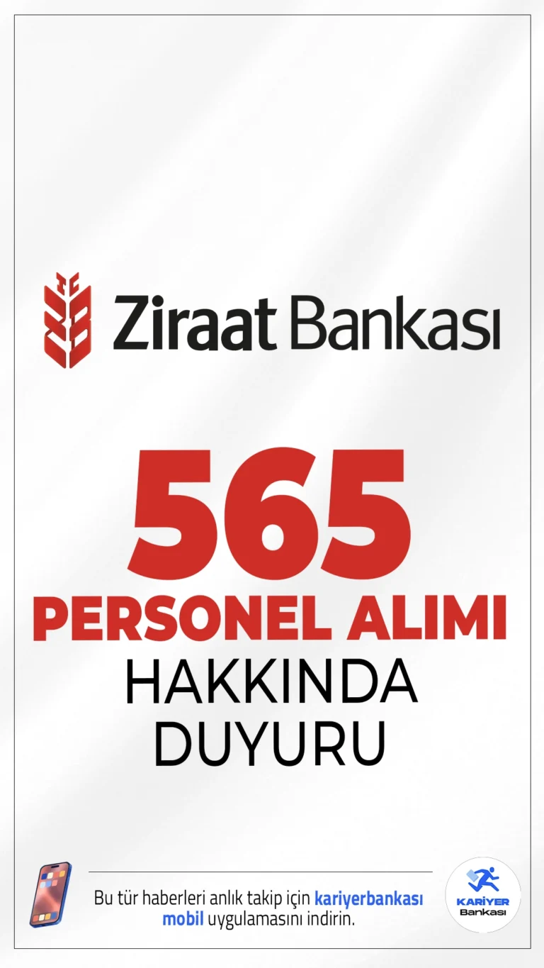 Ziraat Bankası Personel Alımı Sınav Giriş Yerleri Açıklandı.Ziraat Bankası’nın 2025 yılı personel alımı kapsamında düzenleyeceği sınavlara ait giriş yerleri erişime açıldı.