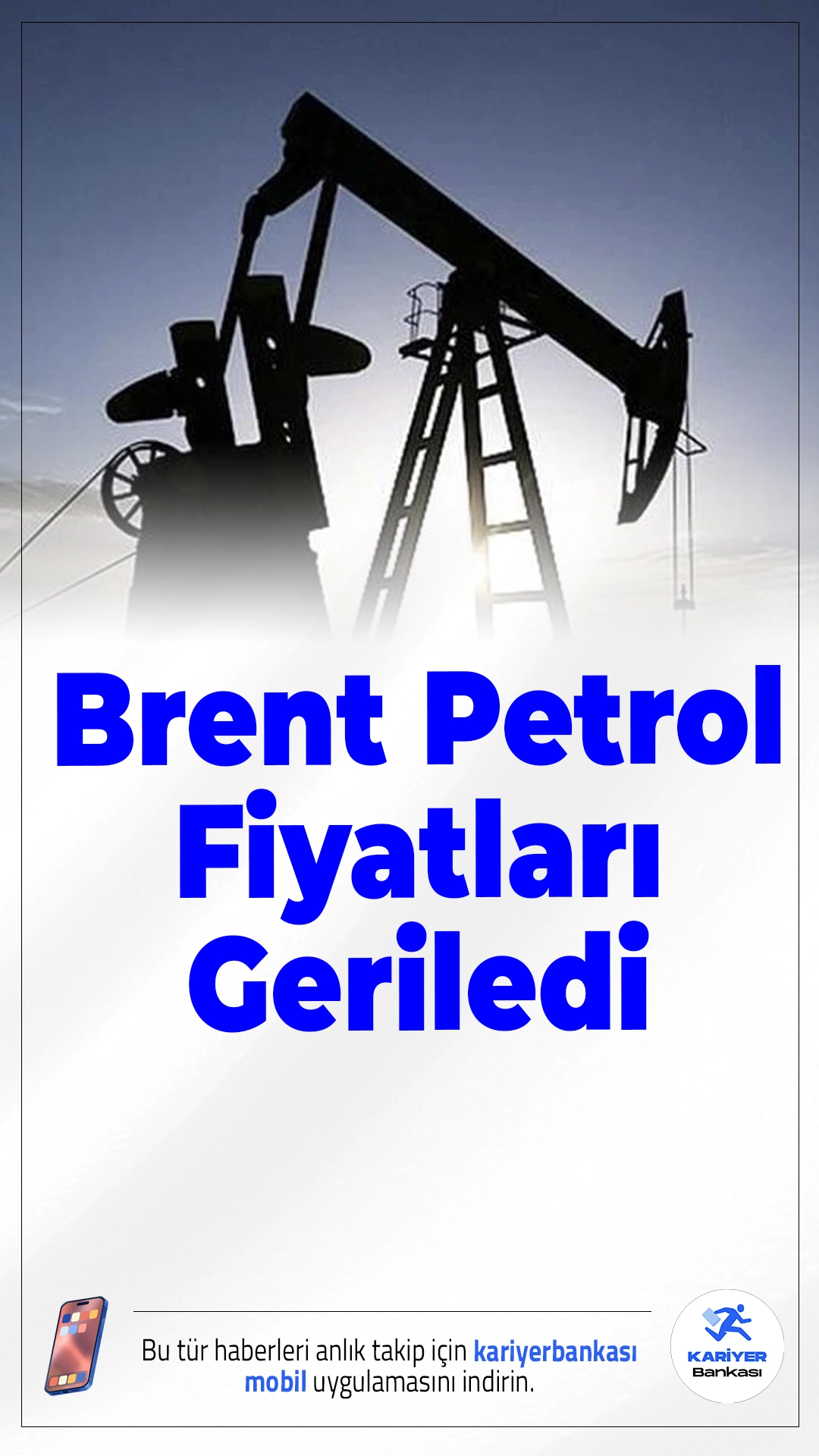 Brent Petrol Fiyatları Geriledi.Brent petrolün varil fiyatı uluslararası piyasalarda yüzde 0,7 düşüşle 68,71 dolardan işlem görüyor. Küresel arz-talep dengesine ilişkin gelişmeler fiyatlamalara yön veriyor.