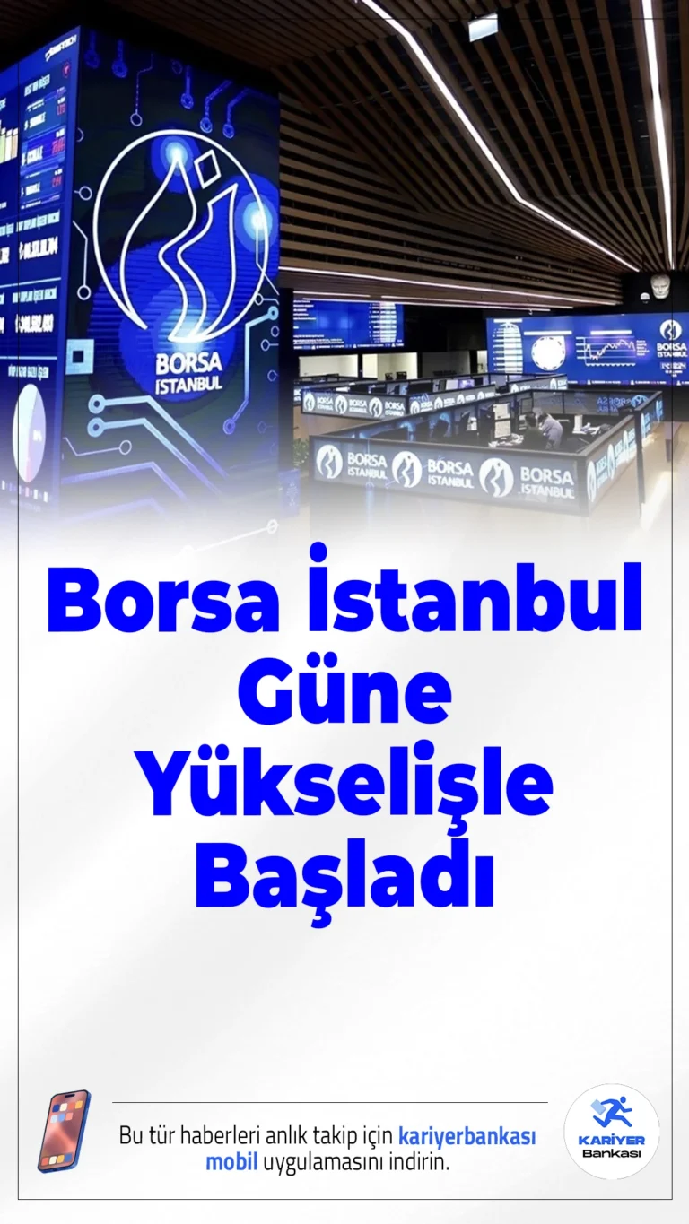 Borsa İstanbul Güne Yükselişle Başladı.BIST 100 endeksi, haftanın yeni gününe yüzde 0,39'luk artışla 10.633,33 puandan başladı. Tüm sektörler pozitif seyretti.