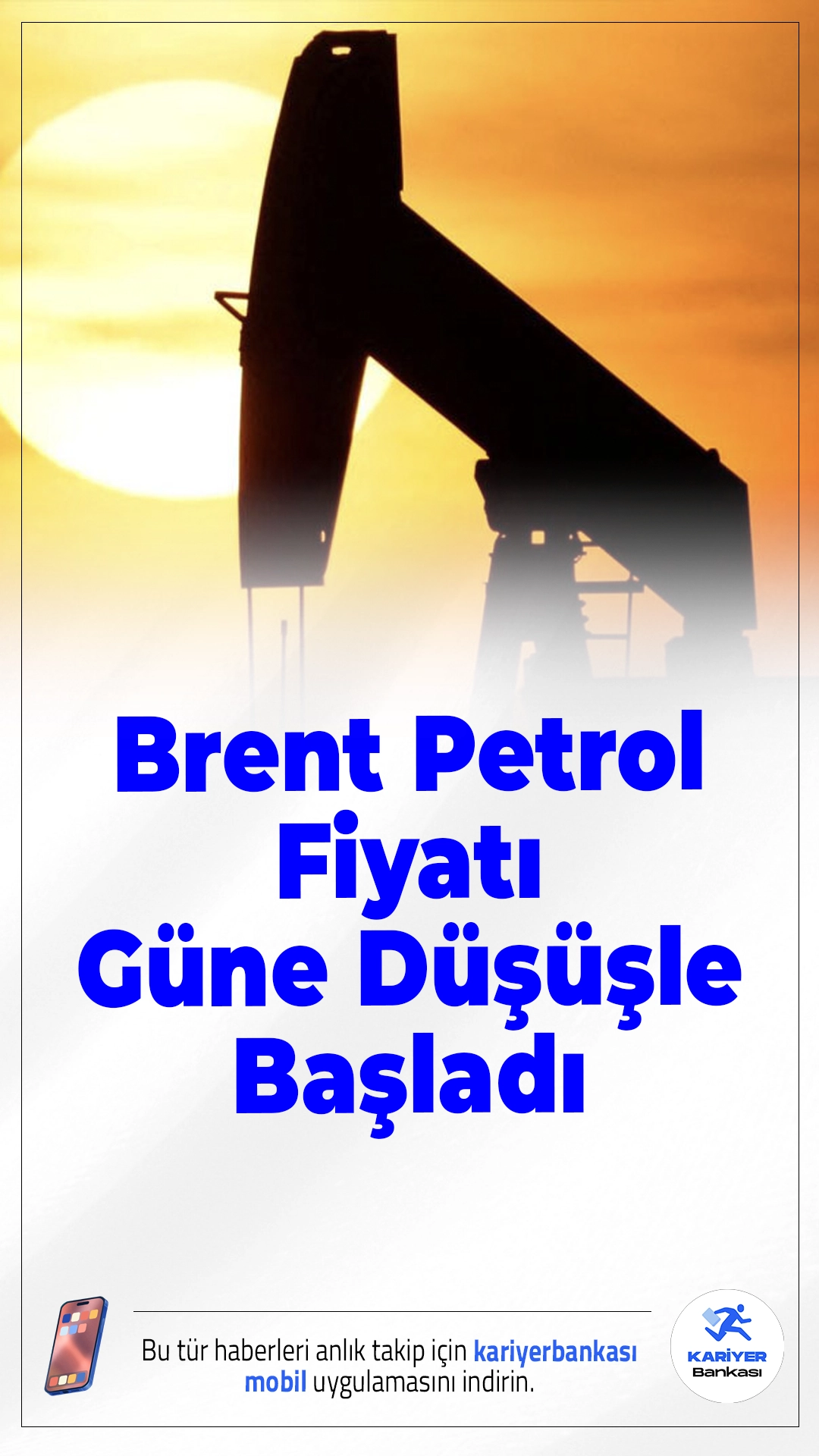 Brent Petrol Fiyatı Güne Düşüşle Başladı.Küresel piyasalarda Brent petrolün varil fiyatı yüzde 0,6'lık gerilemeyle 68,11 dolara düştü. İran-ABD diplomasi sinyalleri ve OPEC+ beklentileri fiyatları baskılıyor.