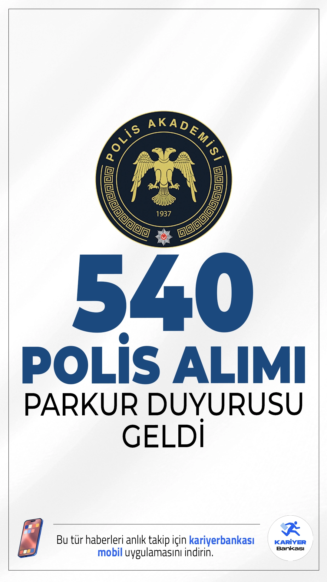 2025/2 İç Güvenlik Fakültesi 540 Polis Alımı Parkur Duyurusu.İçişleri Bakanlığı Emniyet Genel Müdürlüğü Polis Akademisi sayfasından yayımlanan duyuruya göre, 2025 yılı 2.Dönem İç Güvenlik Fakültesi giriş sınavı fiziki yeterlilik parkur talimatı yayımlandı.